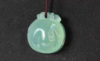翡翠A货966珠宝玉器 冰糯种浅满绿冰透福瓜的珍贵与魅力